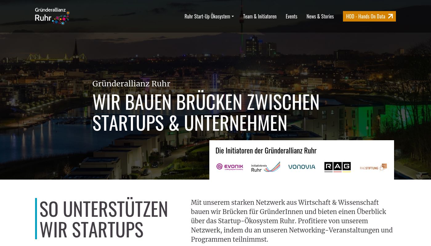 Grunderallianz Data Hub