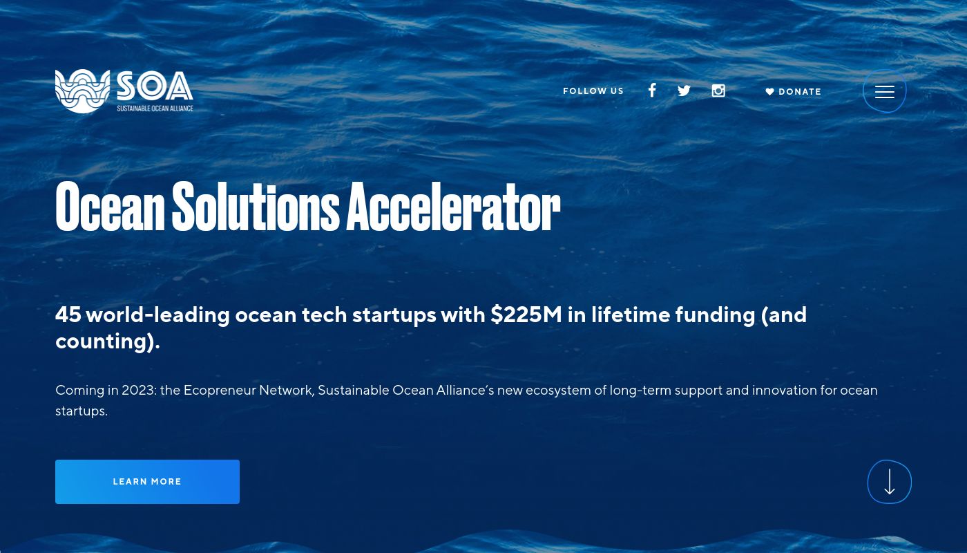 Ocean Solutions Accelerator