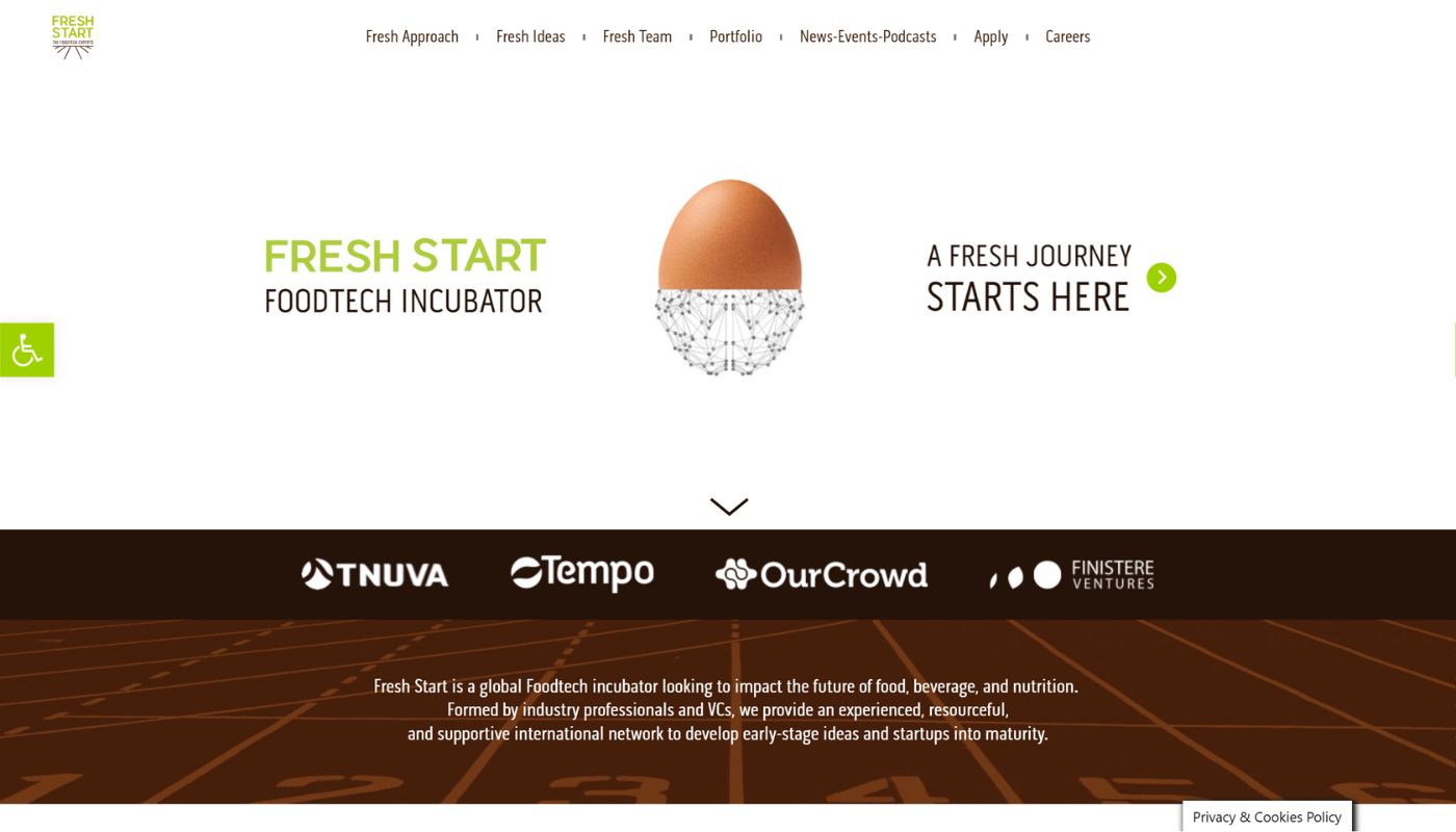 Fresh Start FoodTech Incubator