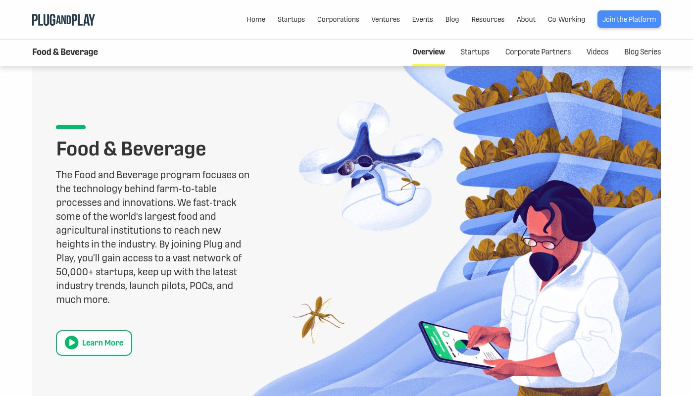 Plug and Play Food & Beverage