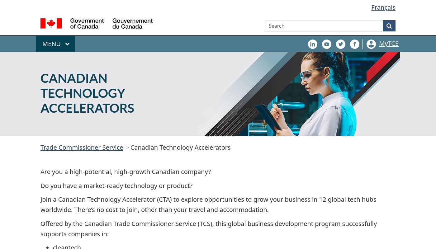 Canadian Technology Accelerator