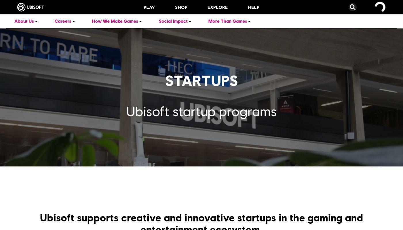 Ubisoft Entrepreneurs Lab