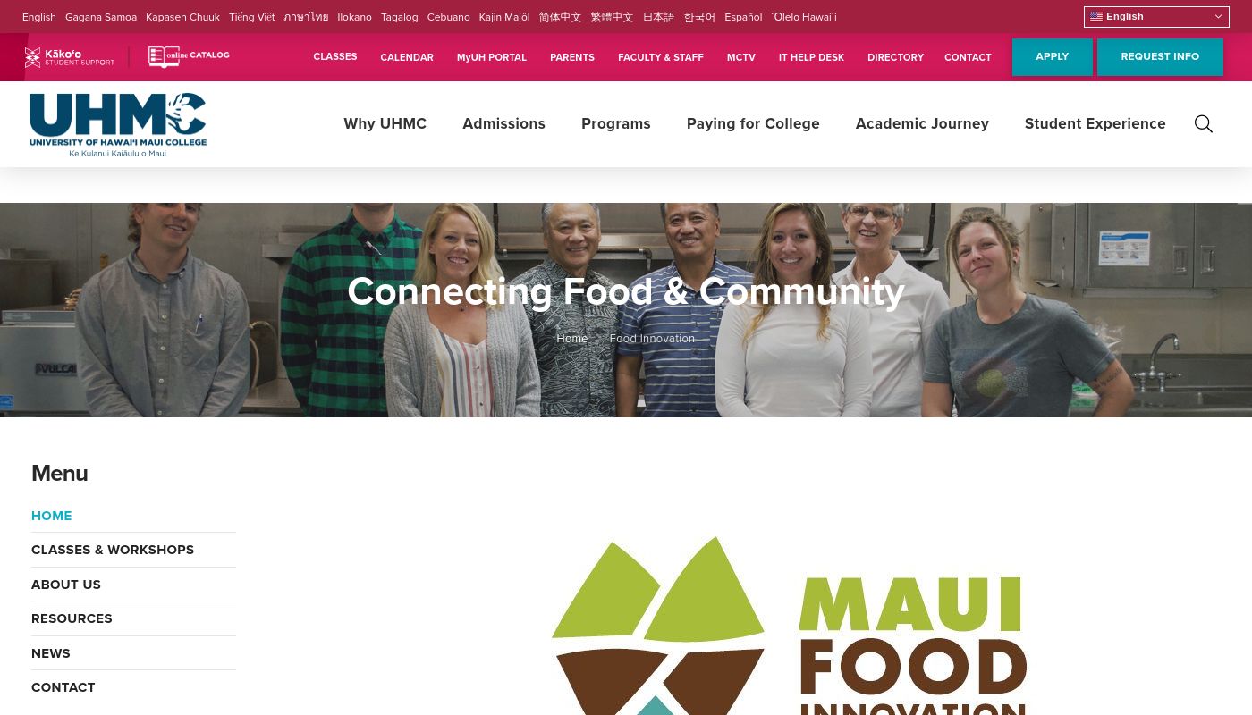 Maui Food Innovation Center