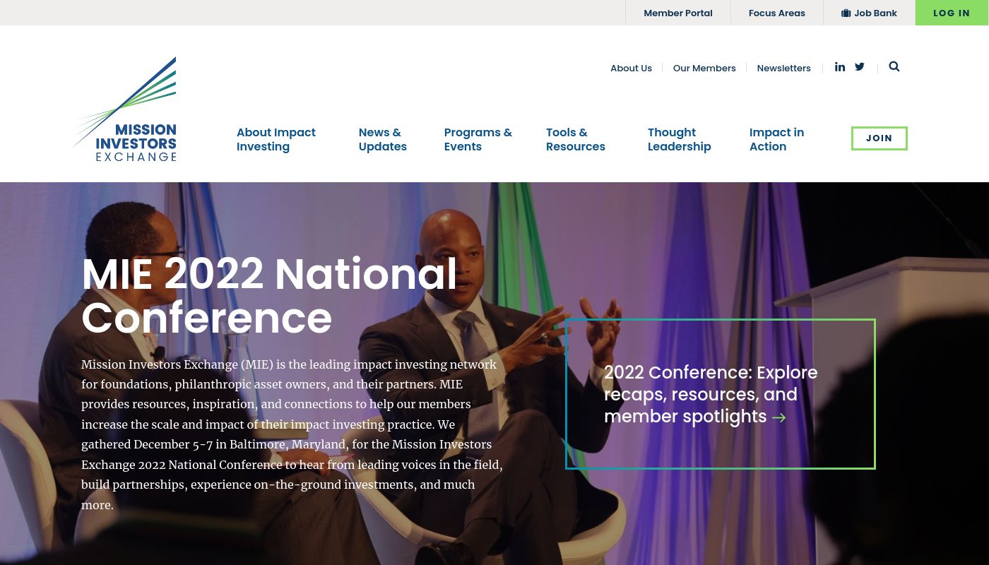 Mission Investors Exchange