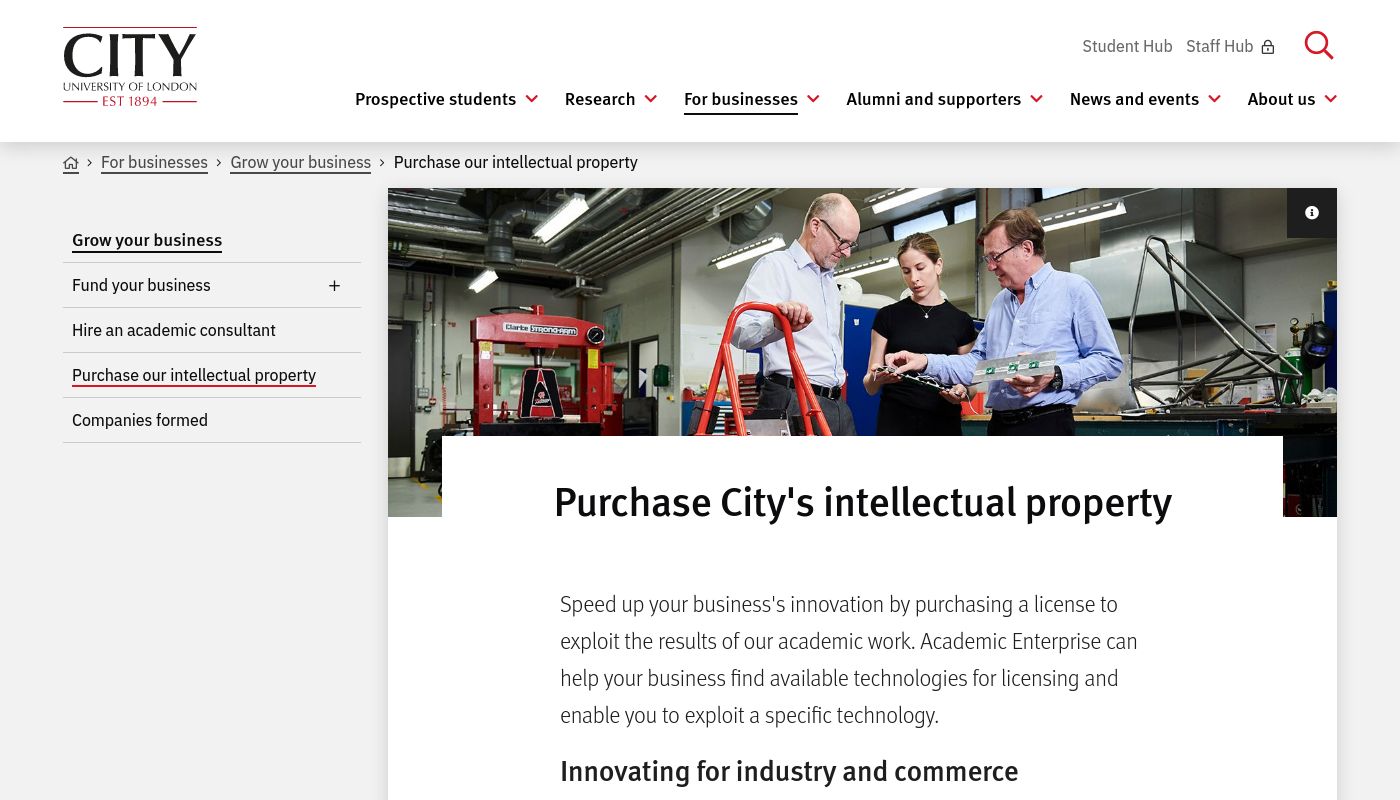 The London City Incubator