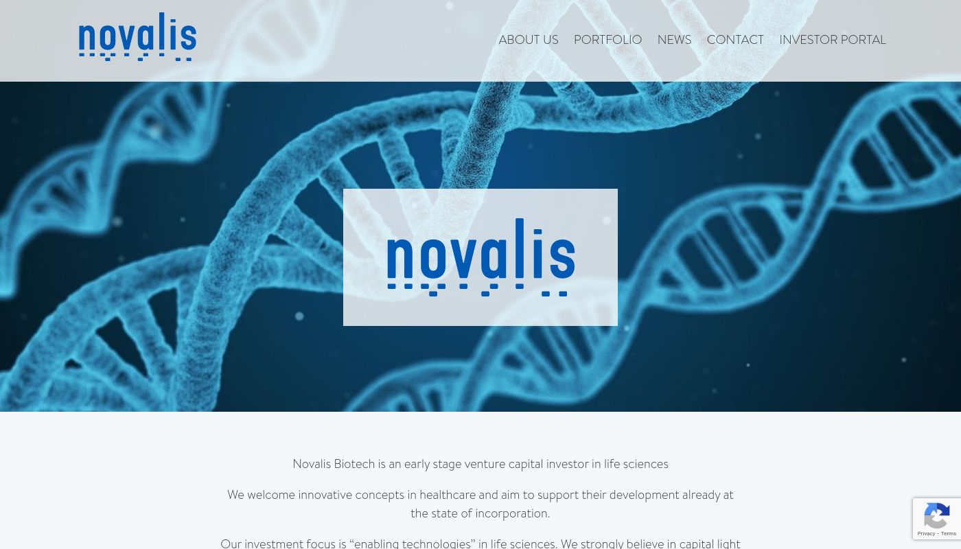 Novalis Biotechnology Incubation