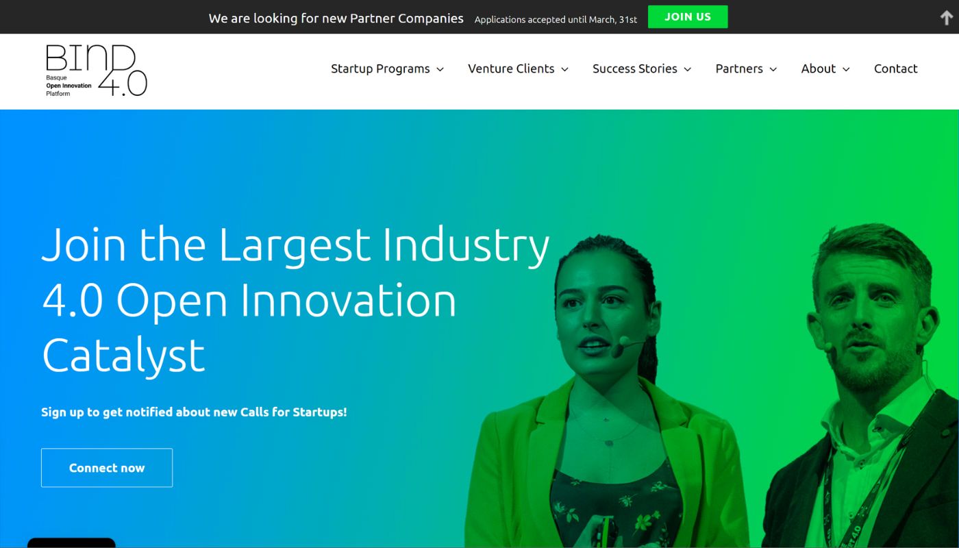 BIND 4.0 Open Innovation and Acceleration Program