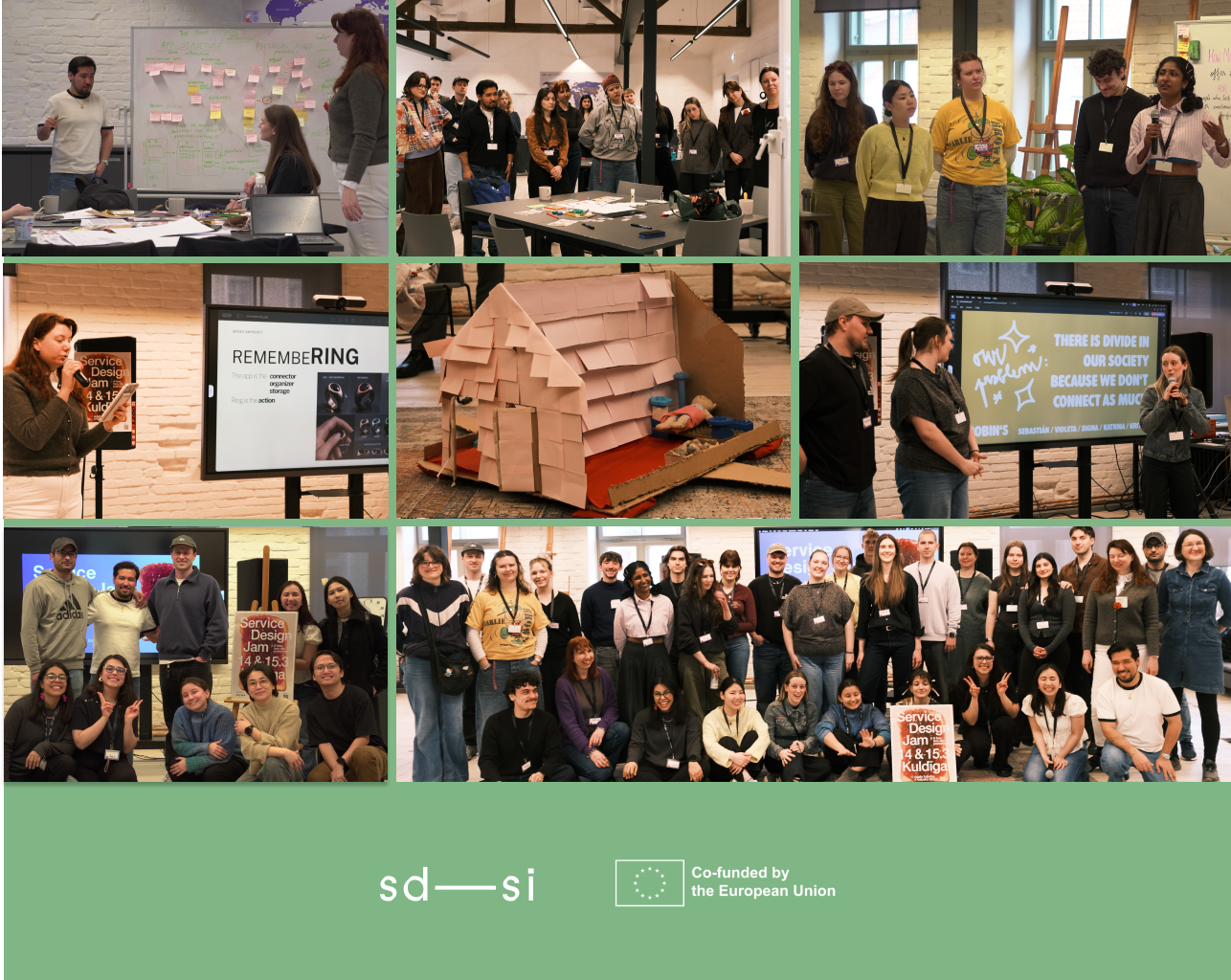 The Third Kuldīga Service Design Jam: 48 Hours. 27 People. 1 Jam.