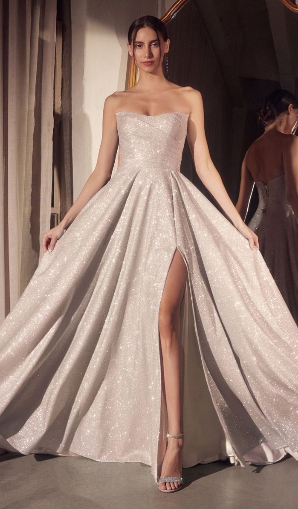 robe de cocktail longue émie saint-germain