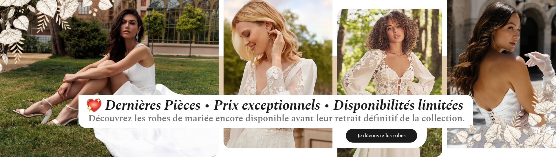 nouvelle collection de robe de mariée 2025