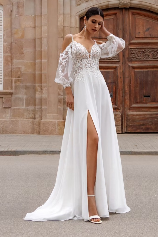 robe de mariée bohème émie saint-germain