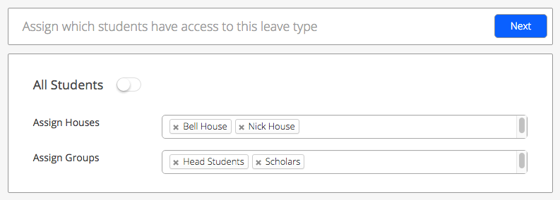 Assignments - leave management system