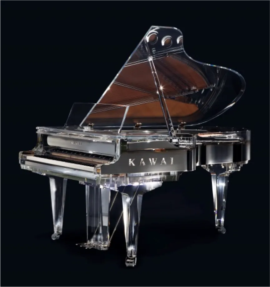 YOSHIKI Kawai Crystal Grand Piano