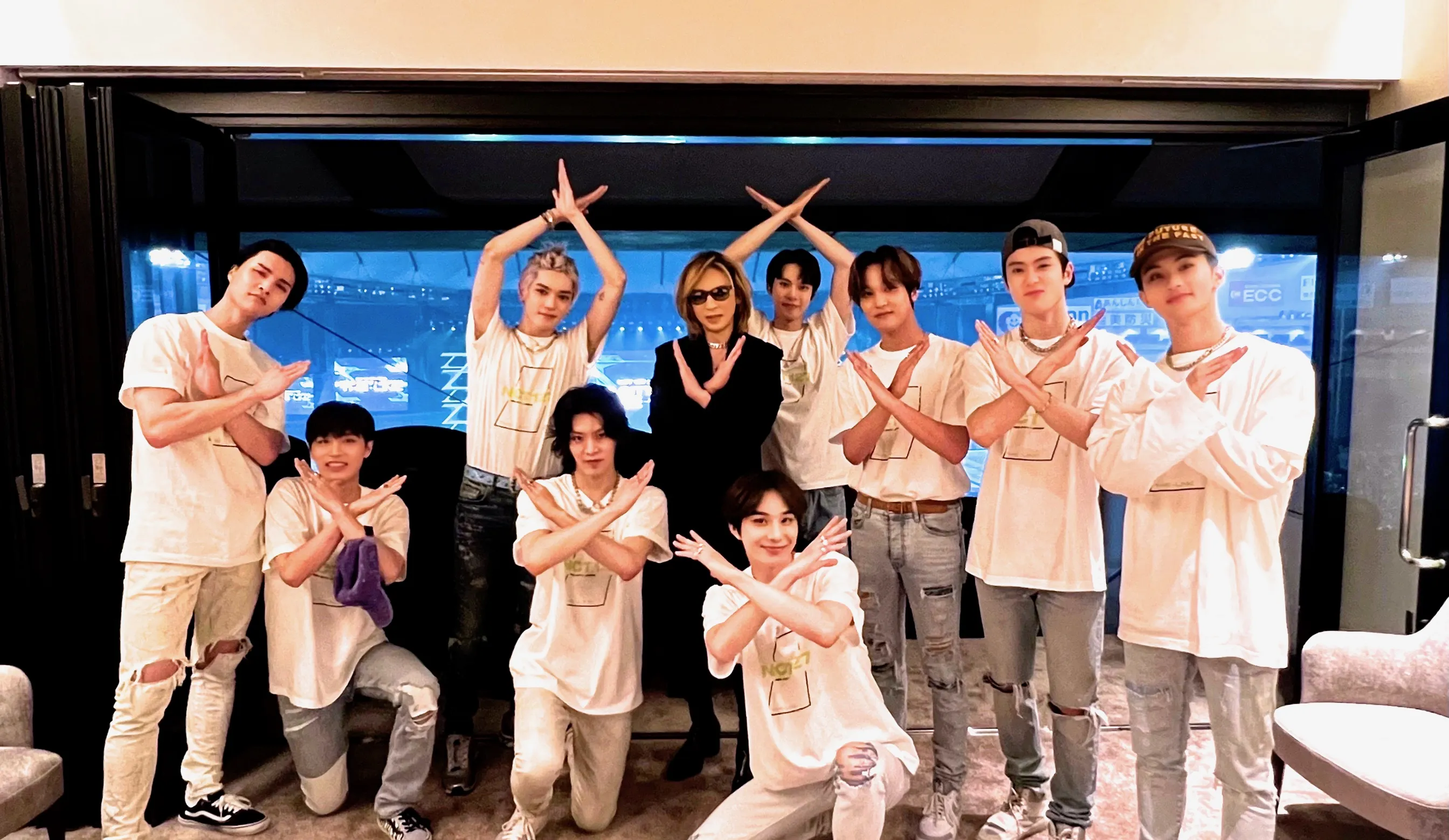 YOSHIKI and NTC 127 at Tokyo Dome