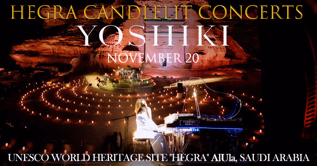 YOSHIKI - AlUla, Saudi Arabia