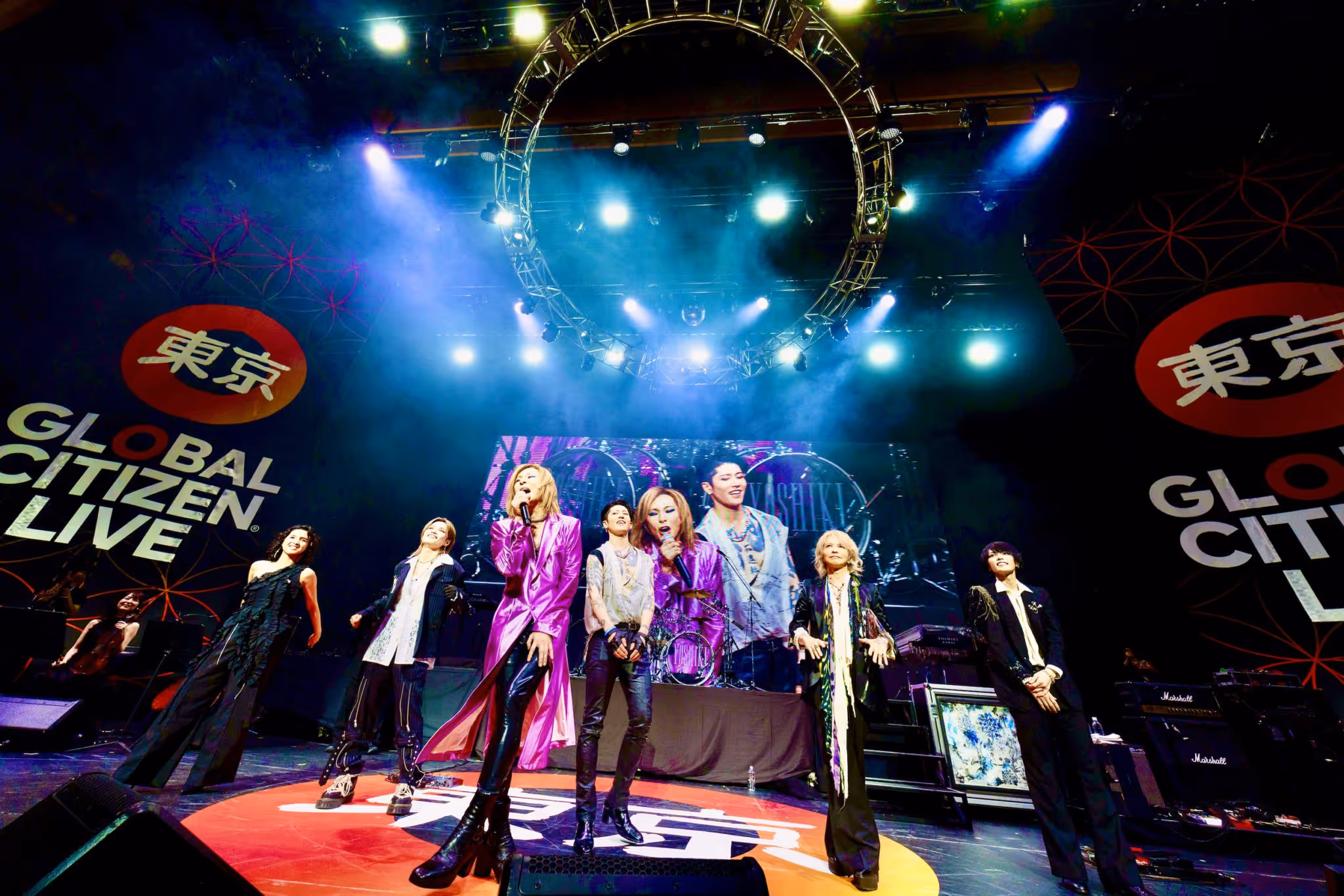 Yoshiki at Global Citizen Live: Tokyo 2026