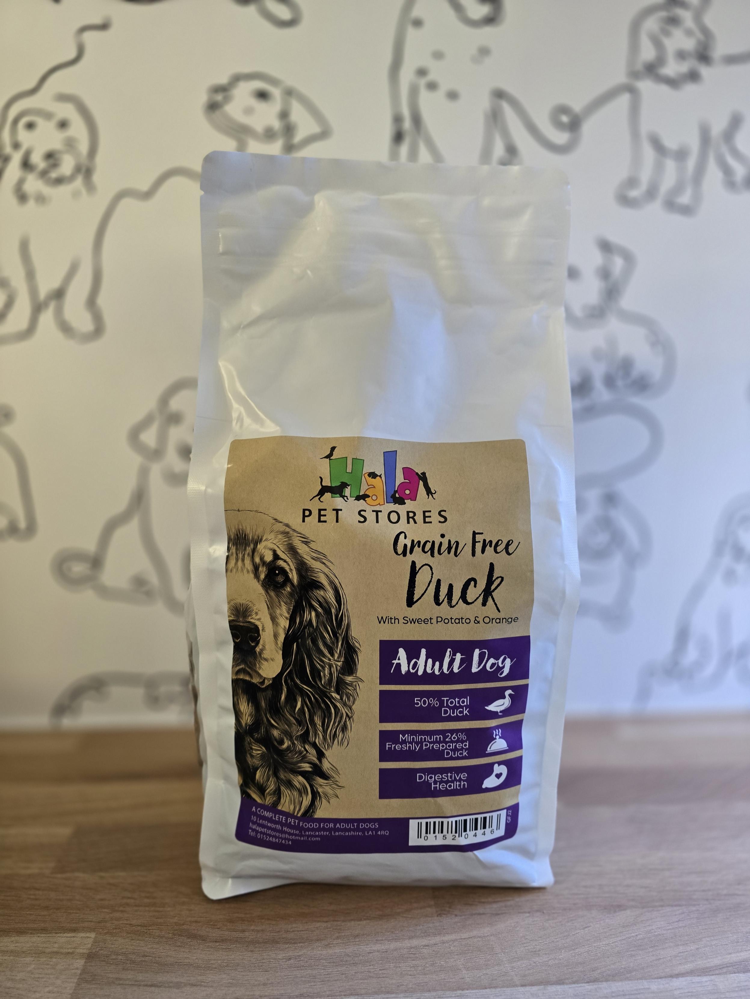 Grain Free Duck, Sweet Potato & Orange 12kg