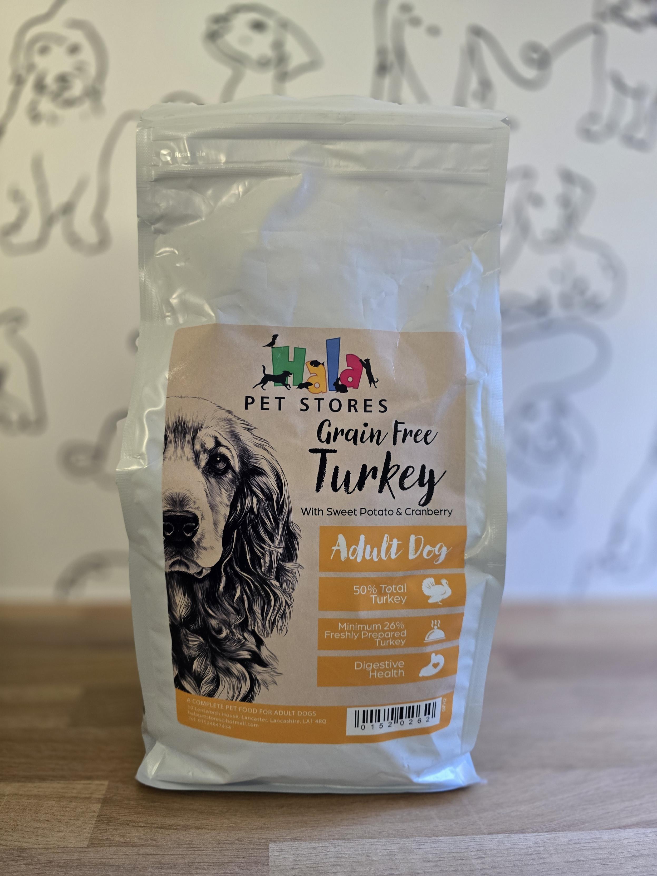 Grain Free Turkey, Sweet Potato & Cranberry 12kg