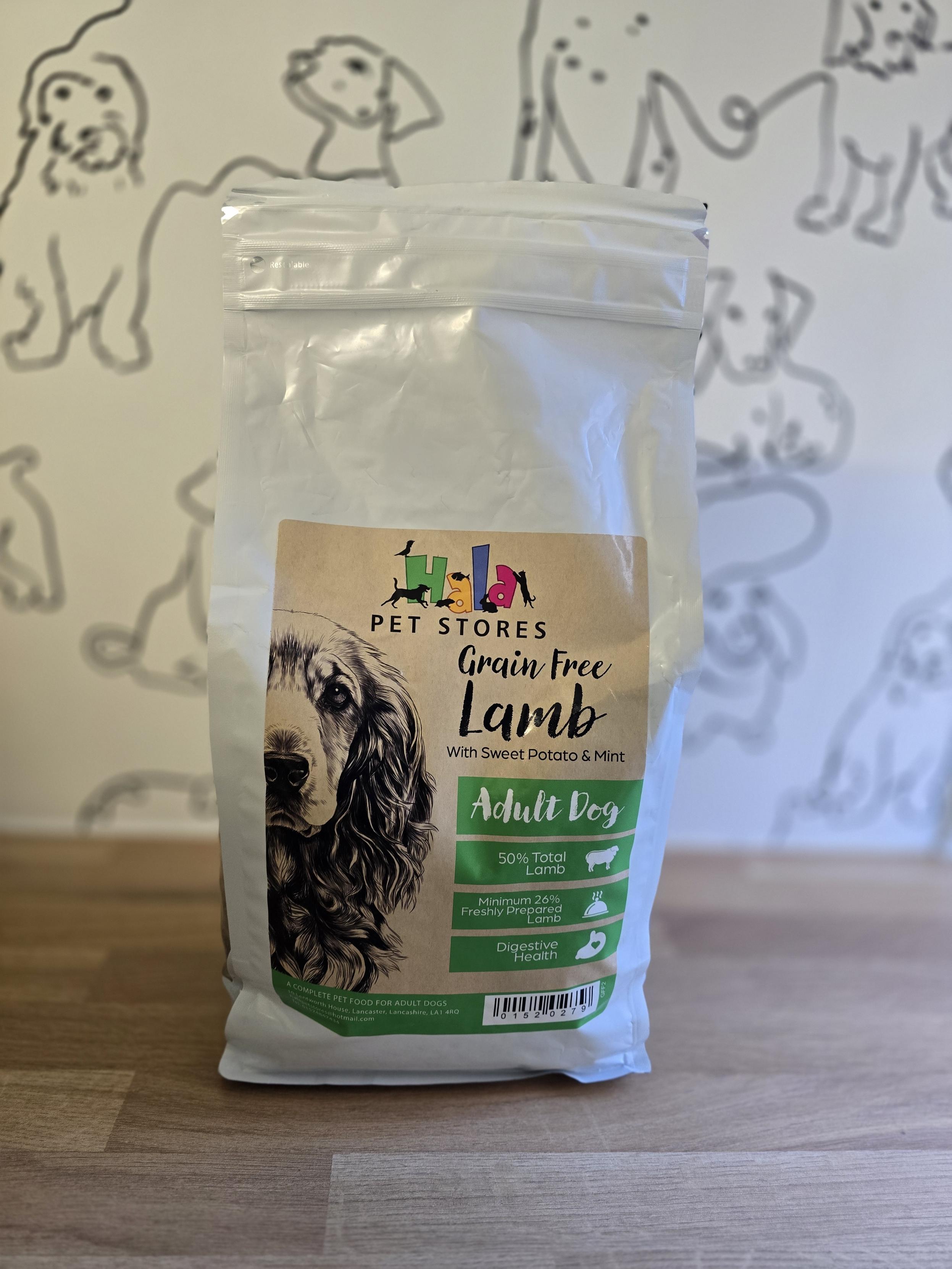 Grain Free Adult Lamb Sweet Potato & Mint 12kg