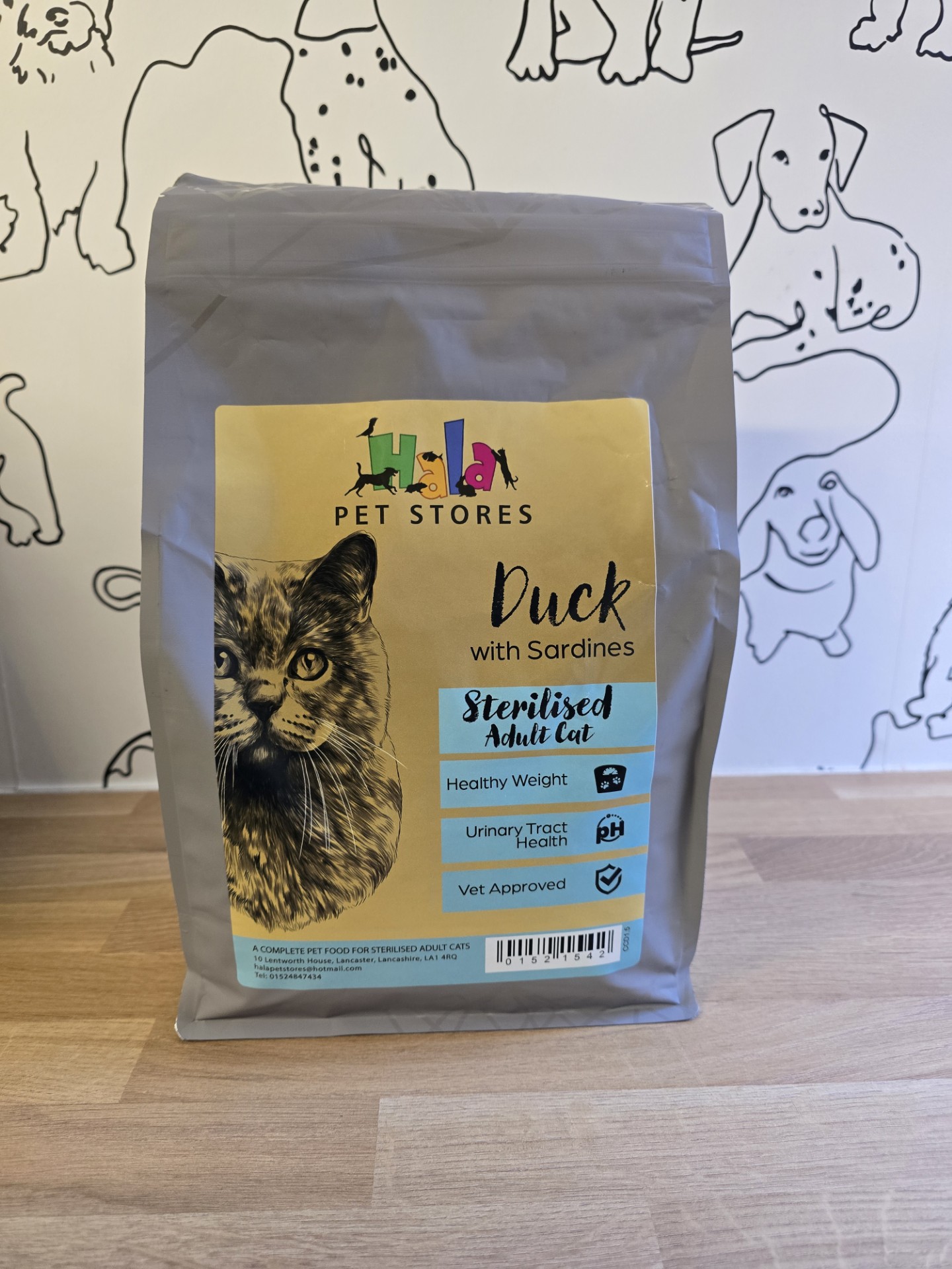 Connoisseur Cat Duck with Sardines 