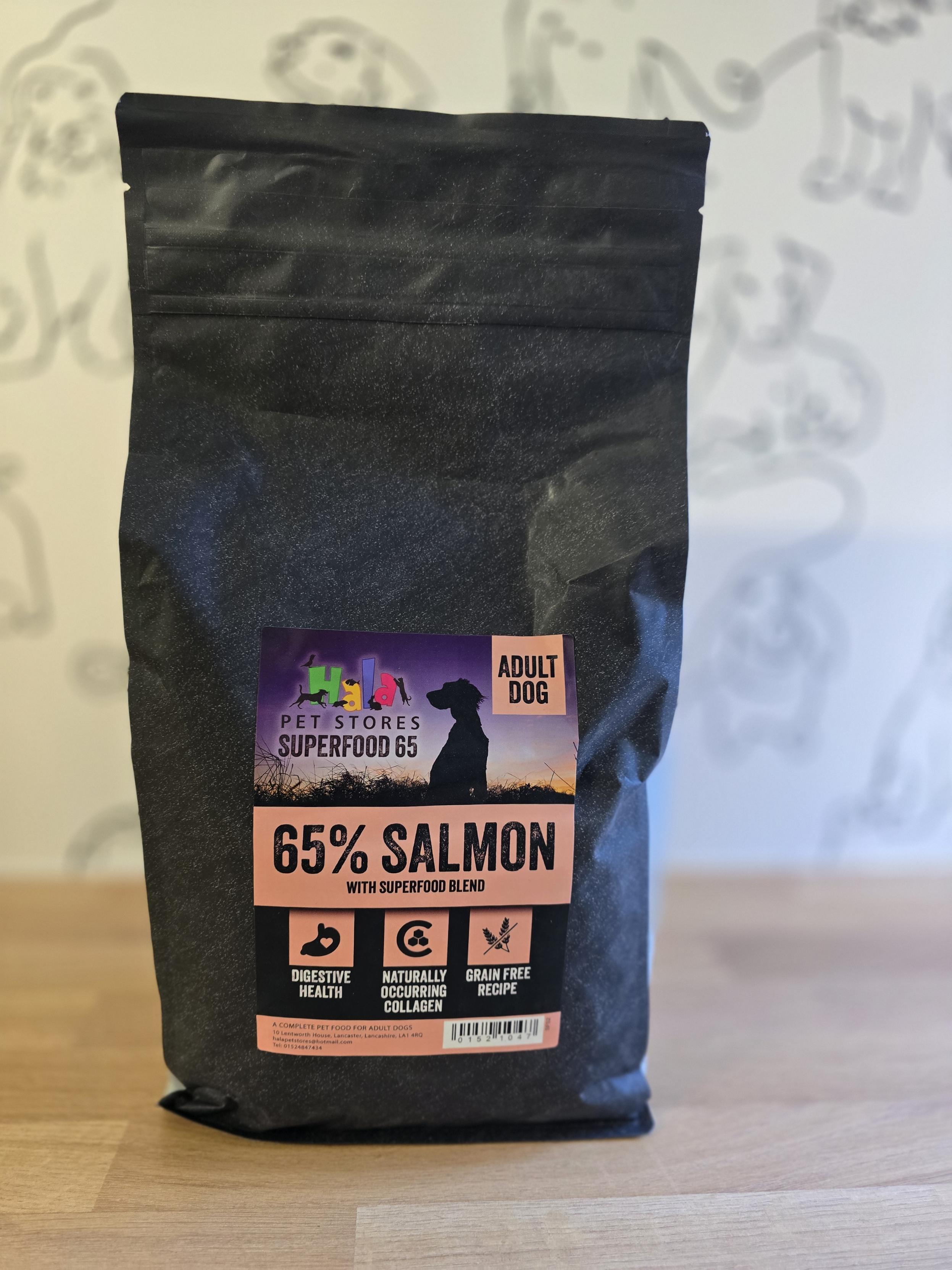 Super Food Grain Free Scottish Salmon with Dill, Spinach, Fennel, Asparagus & Tomato