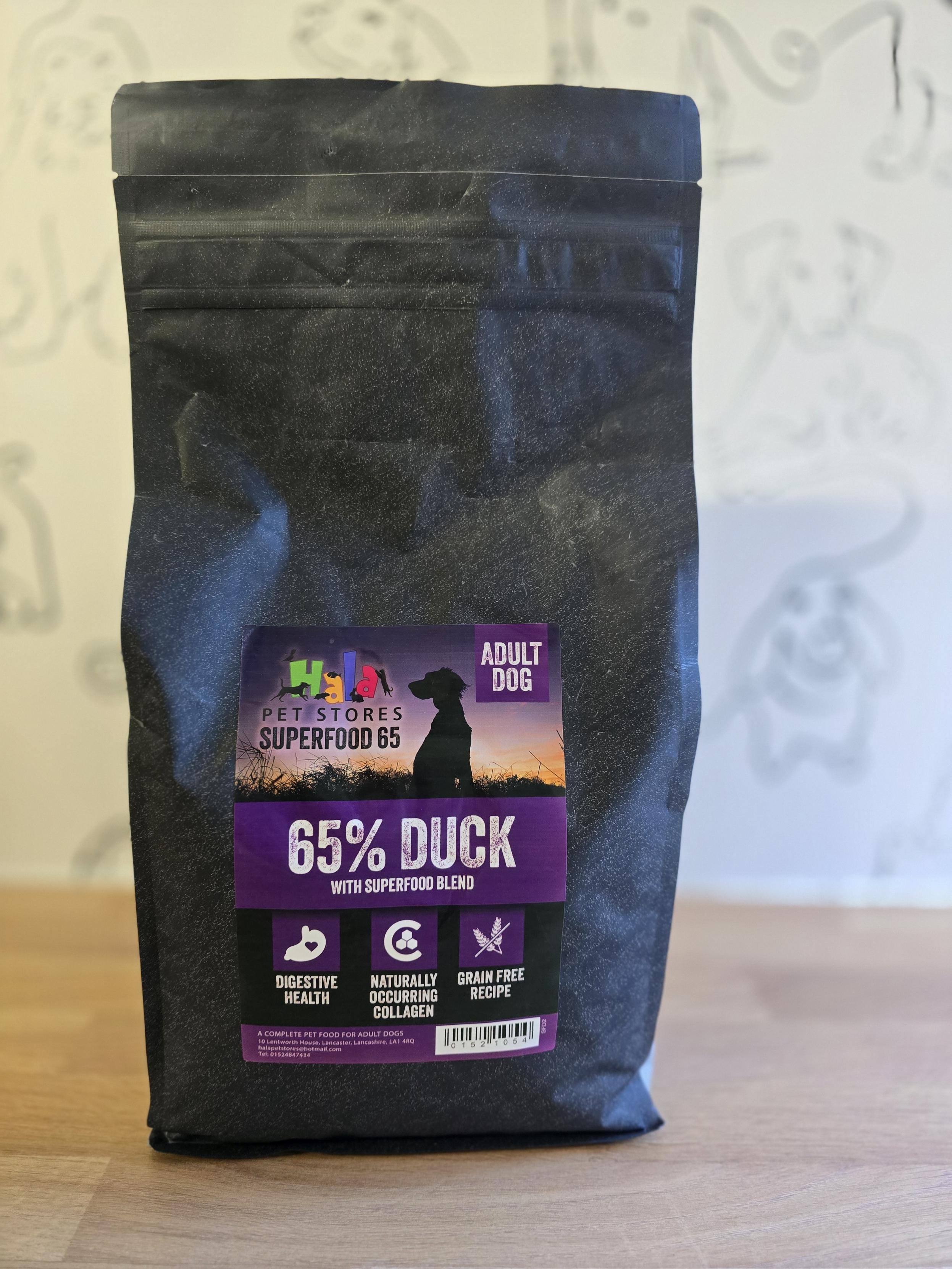 Super Food Grain Free Duck - Parsnips, Beetroot, Orange, Asparagus and Pumpkin