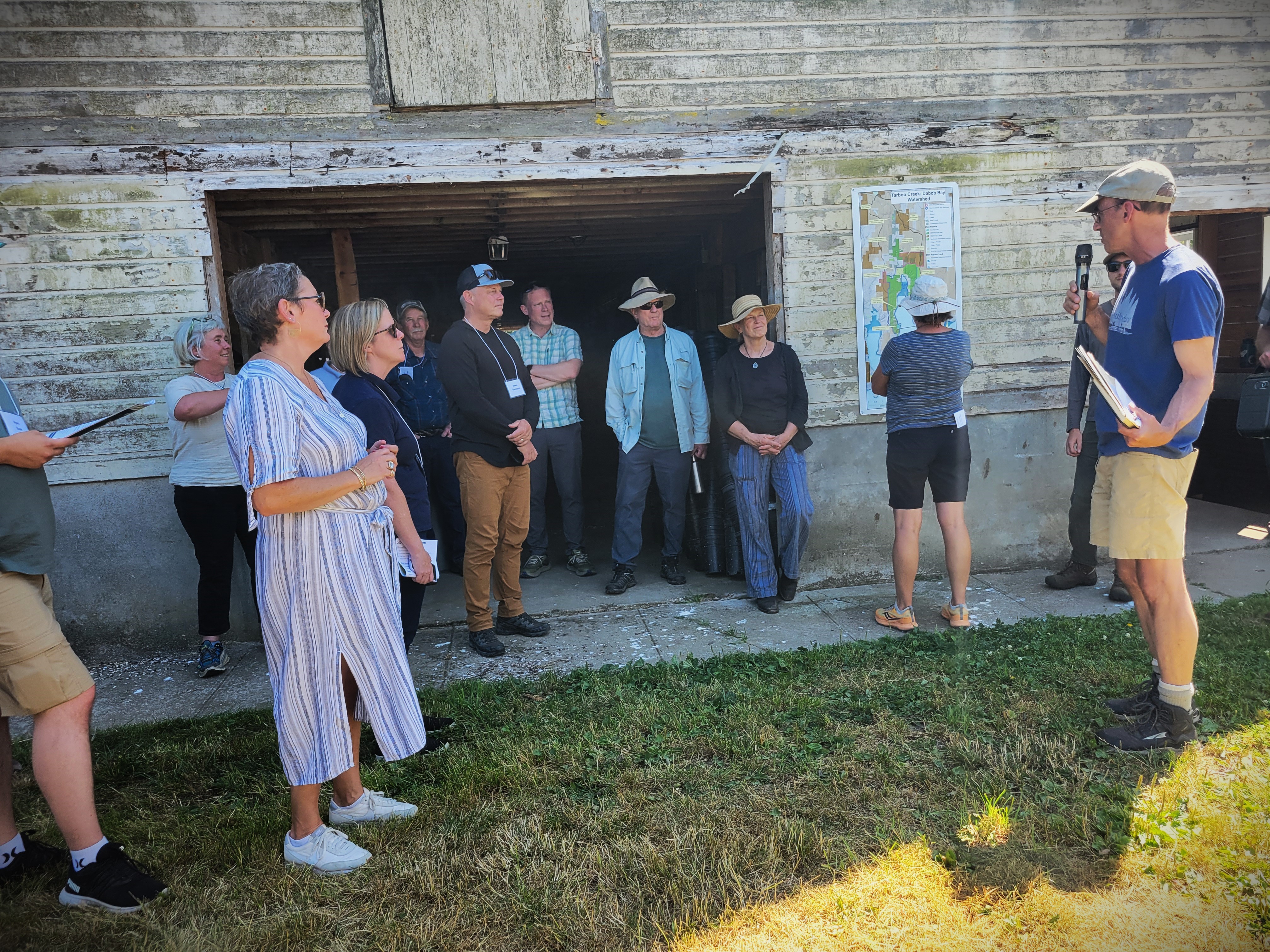 Washington State Conservation Commission Tours Jefferson County Conservation Projects