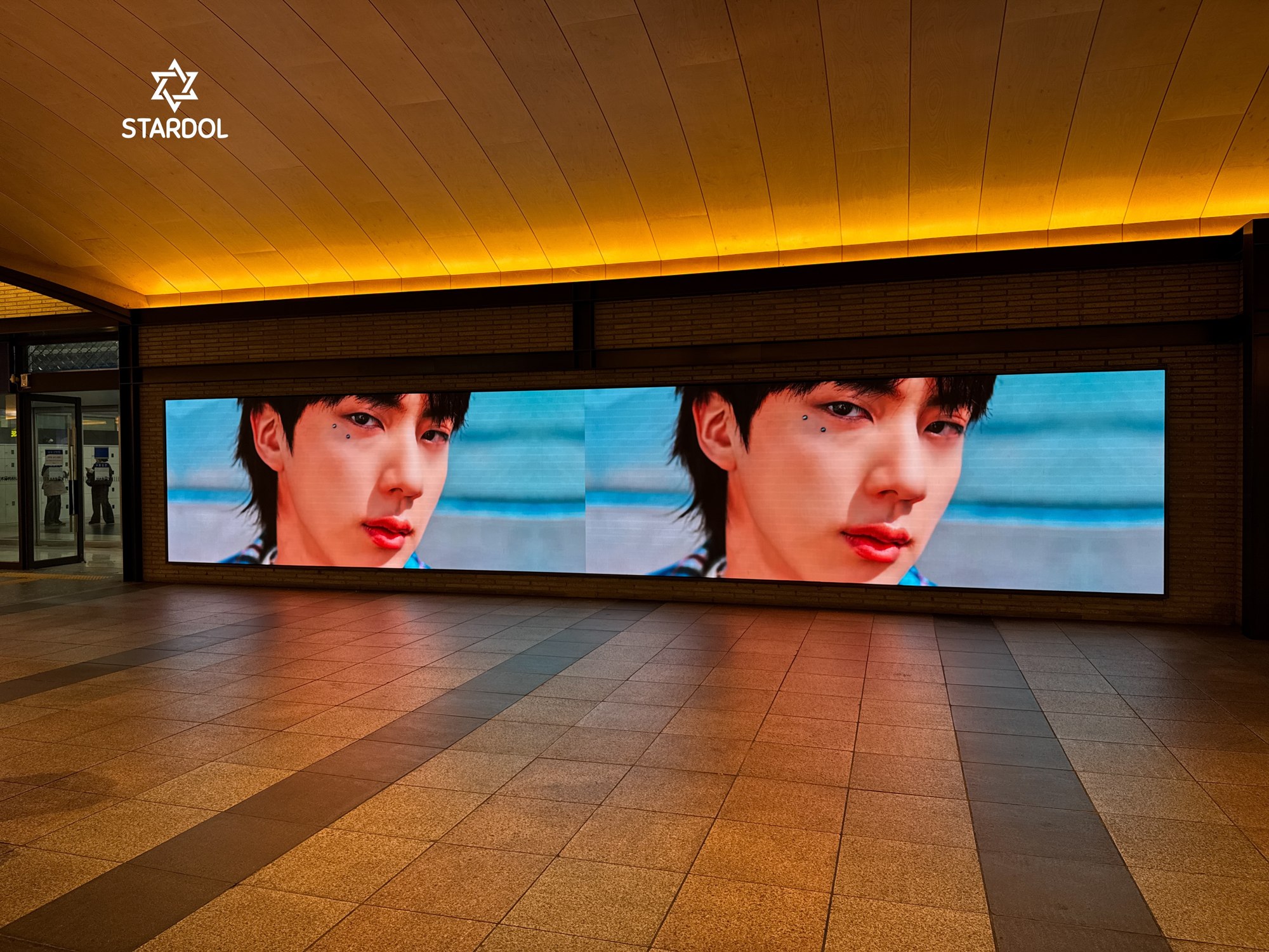 Connecting passage · beside exit 2