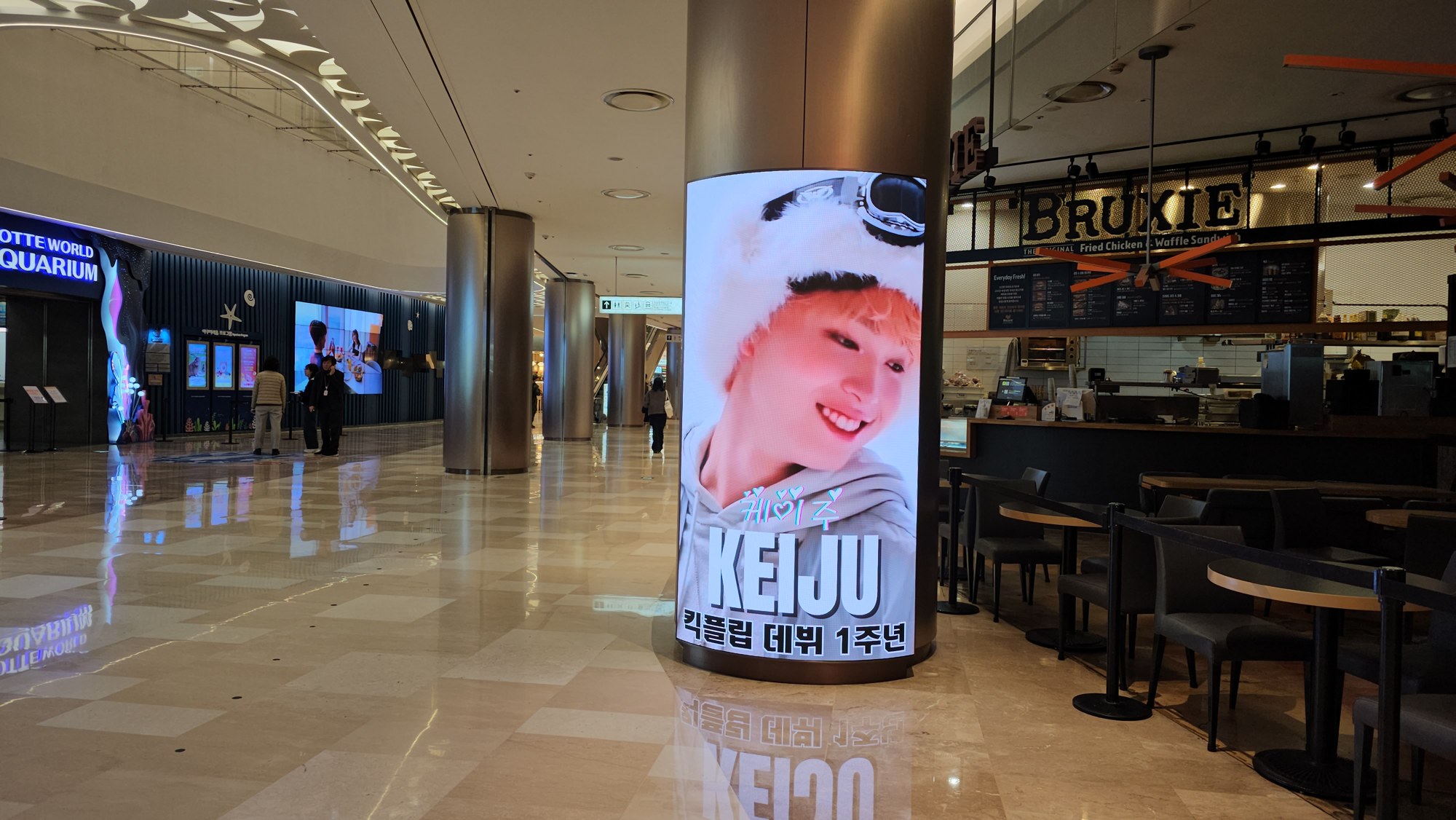 LOTTE WORLD MALL Curved Standing · On-site 5