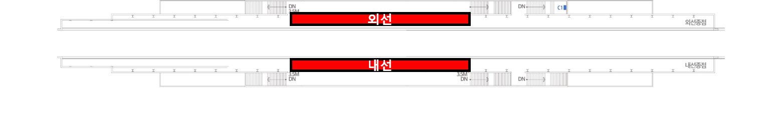 건대입구역 · 디지털 포스터 설치 위치도
