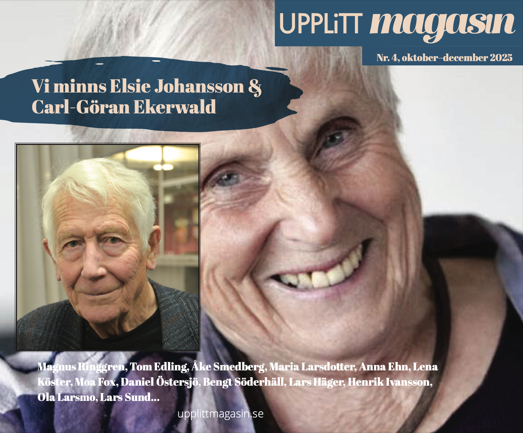 Vi firar internationella kvinnodagen och Upplitt Magasin #4