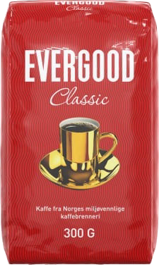 Evergood "Classic Grovmalt" Arabica kaffe | Kaffeknappen