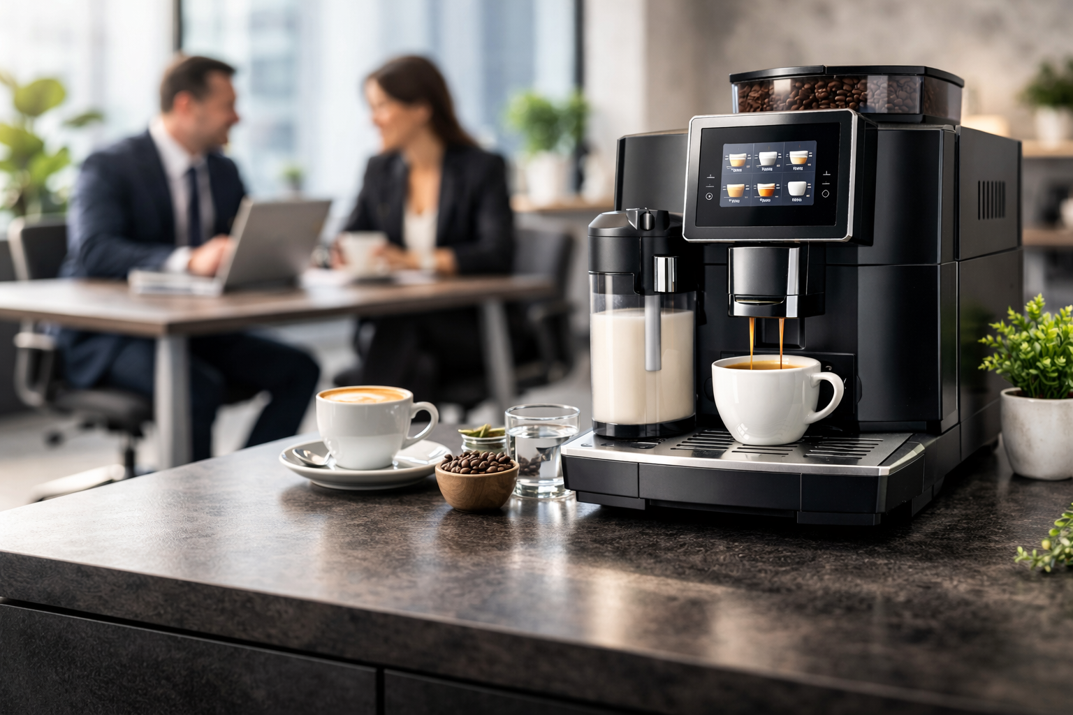 Leasing av kaffemaskin: Kostnader og fordeler for bedrifter