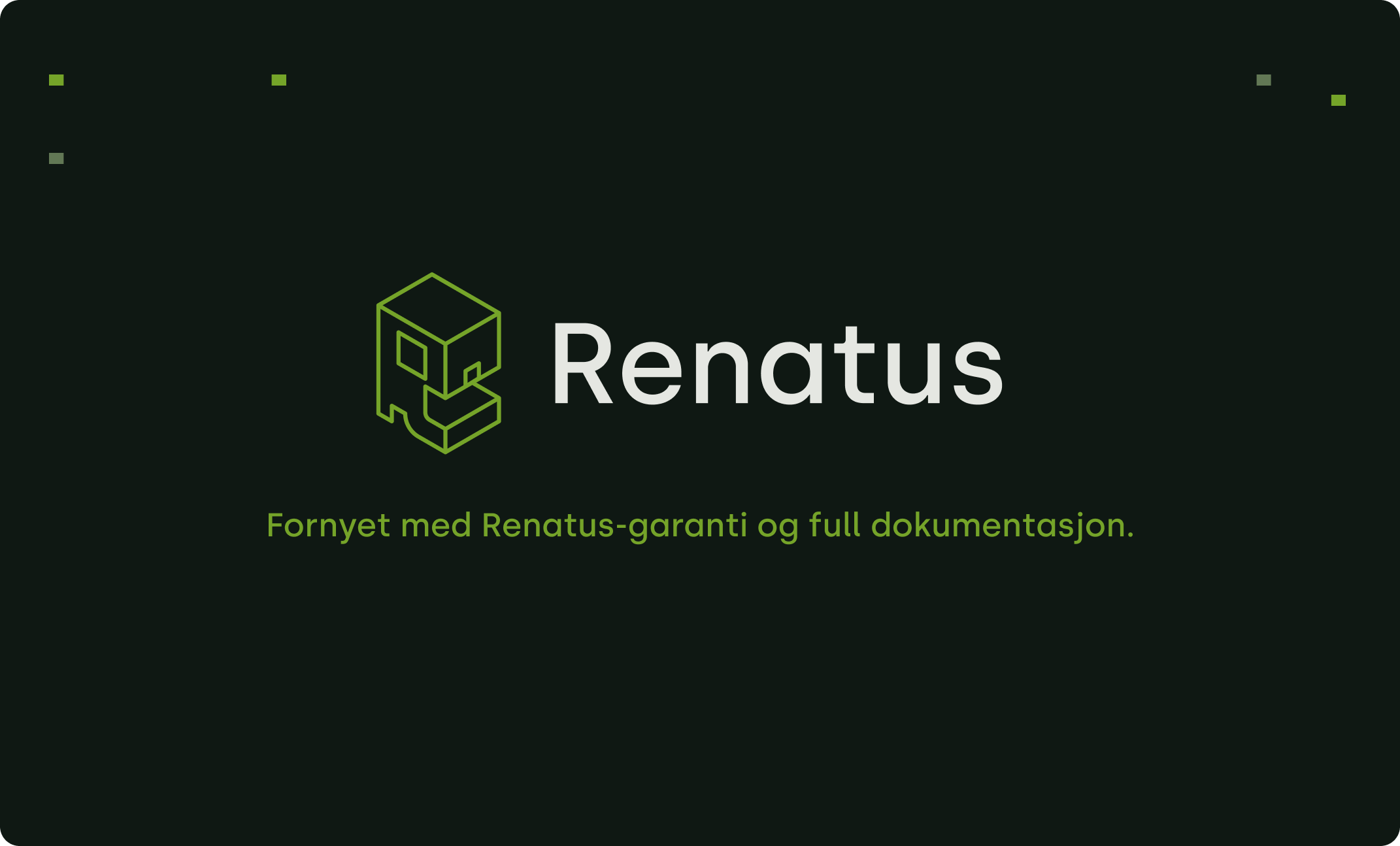 Renatus: Kaffeknappens nye konsept for renoverte kaffemaskiner