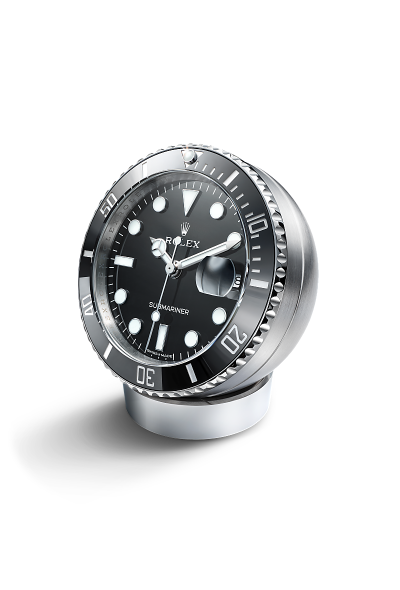 Rolex Submariner Date-bordklokke i rustfritt stål, 80 mm