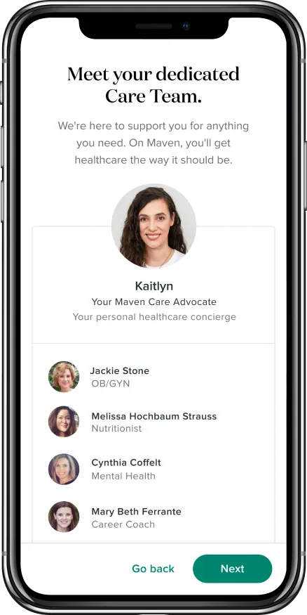care team interface app