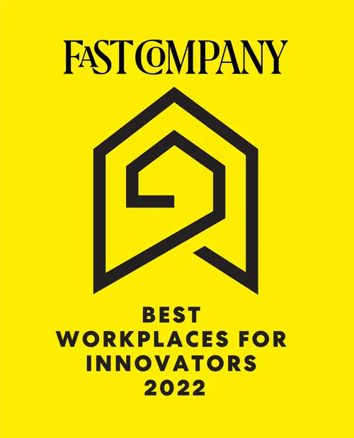 Fast Company award badge