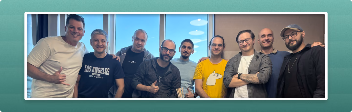 The ZonGuru team together at a company gathering