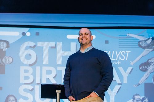 Pastors Jeremy On Stage