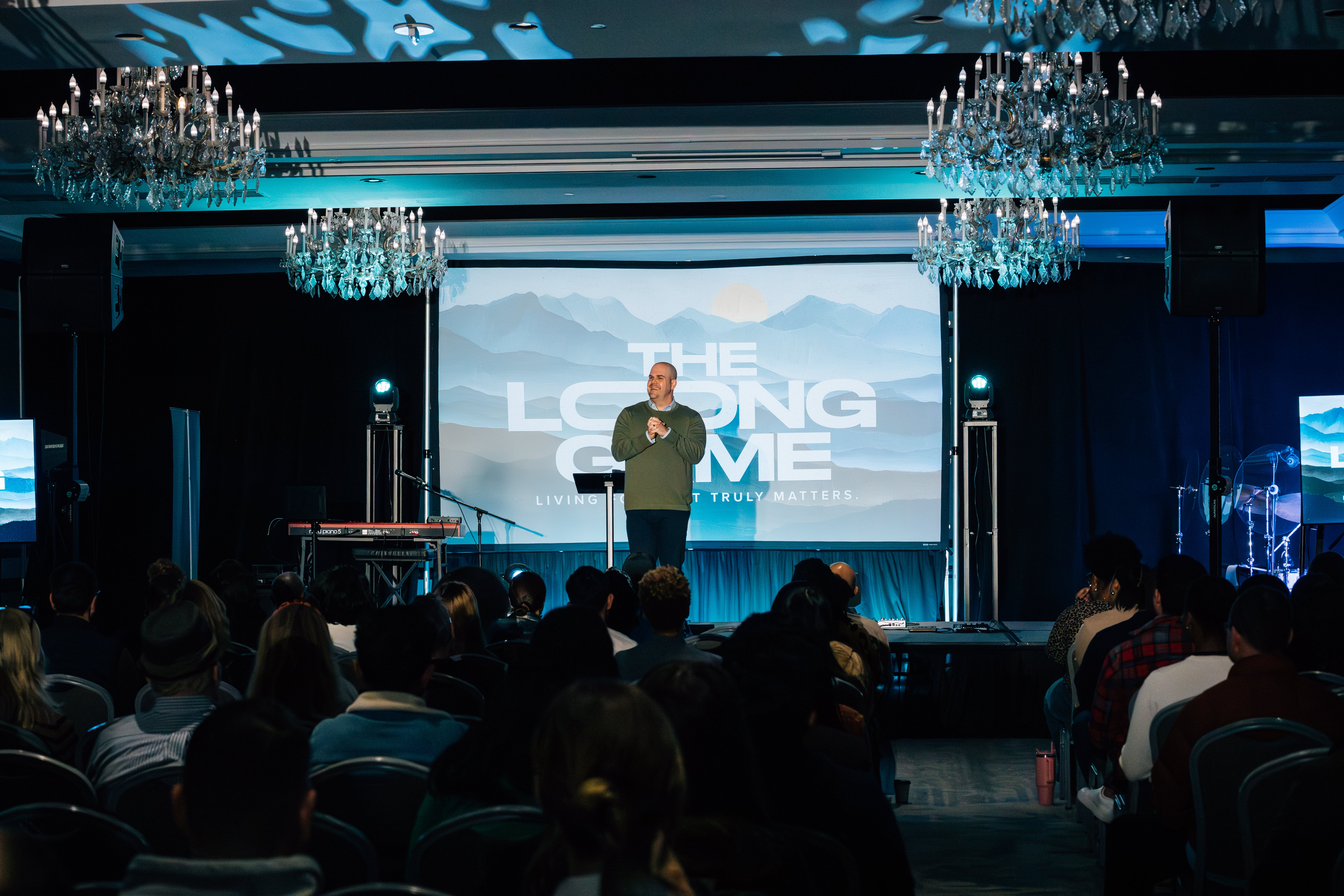 Pastors Jeremy On Stage