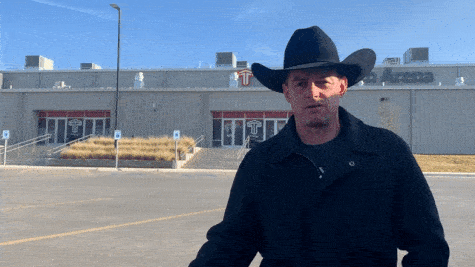 Todd Pierce talking about live event at Taylor Telecom Arena