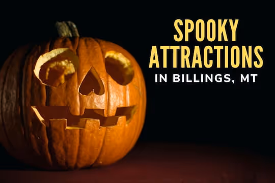 Spooky Attractions in Billings - Halloween carved pumpkin