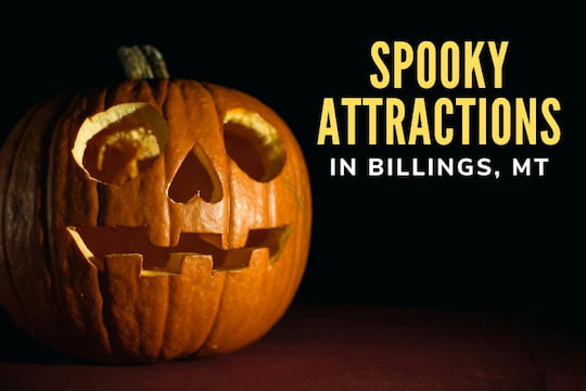 Spooky Attractions in Billings - Halloween carved pumpkin