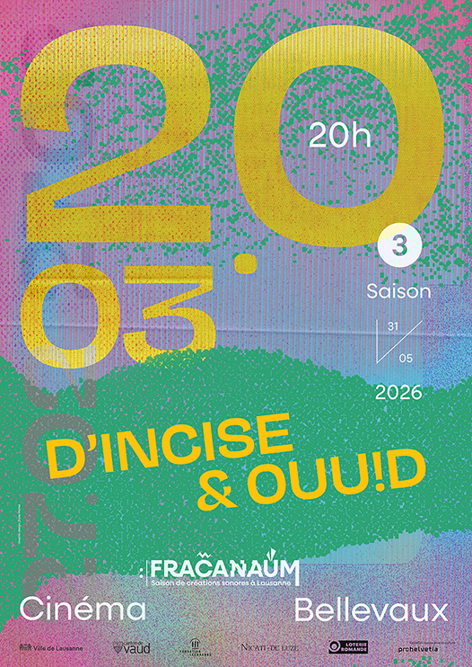 Fracanaüm Poster – 2026 Edition – Designed by Éloïse Michel