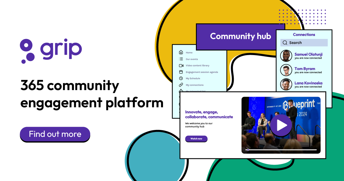 Grip's 365 Community Engagement Platform