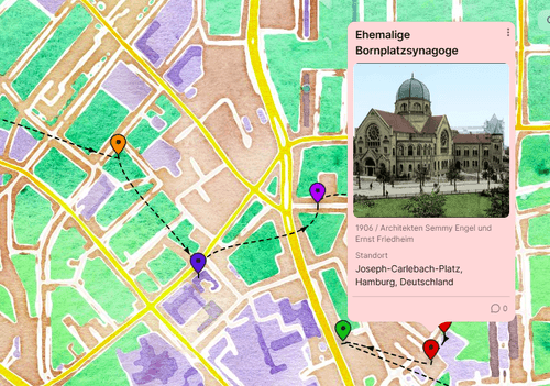Exklusive Führungen der Stiftung Bornplatzsynagoge ab Juli 2024!