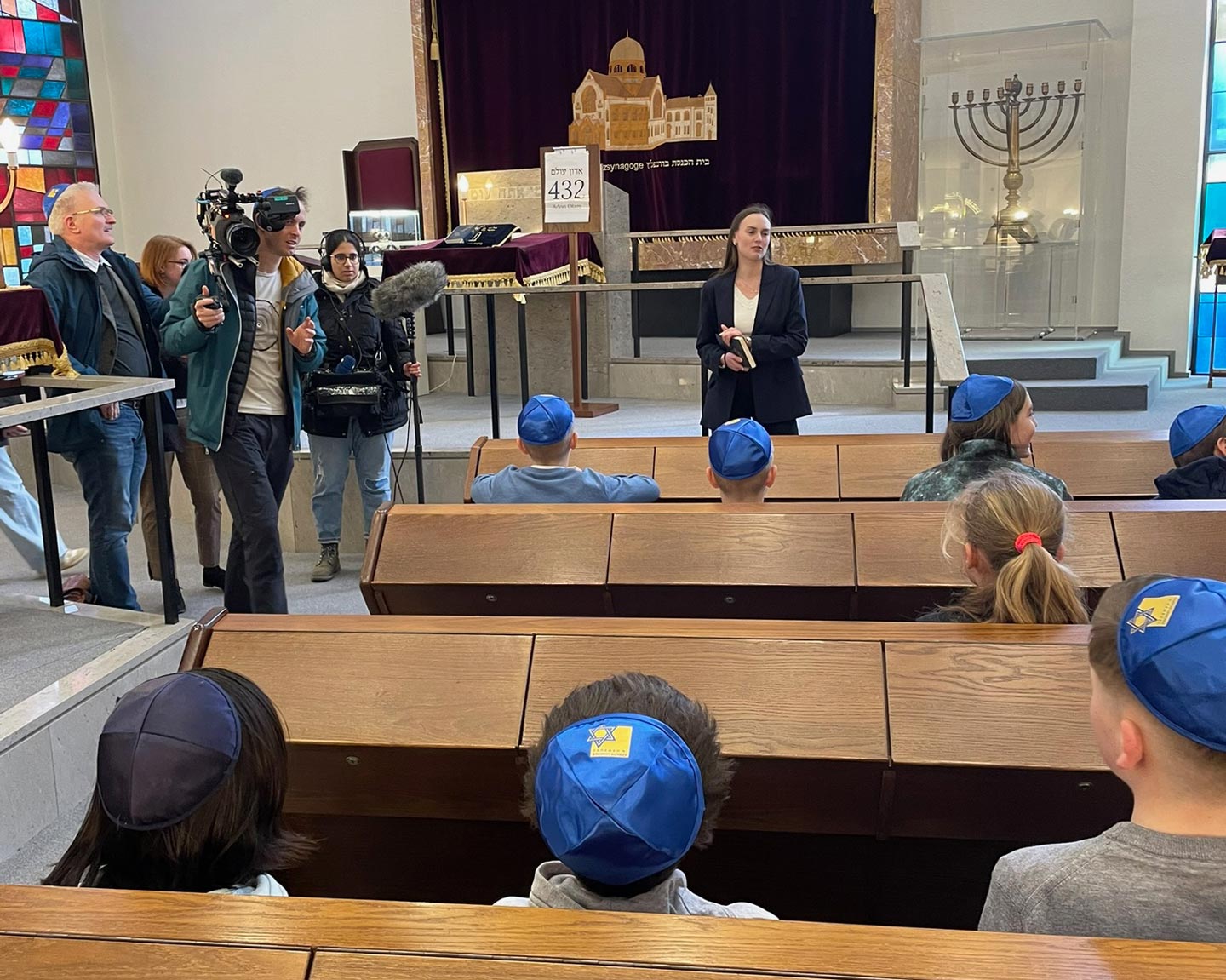 Ein besonderer Meilenstein: 1000. Besuch in der Synagoge Hohe Weide