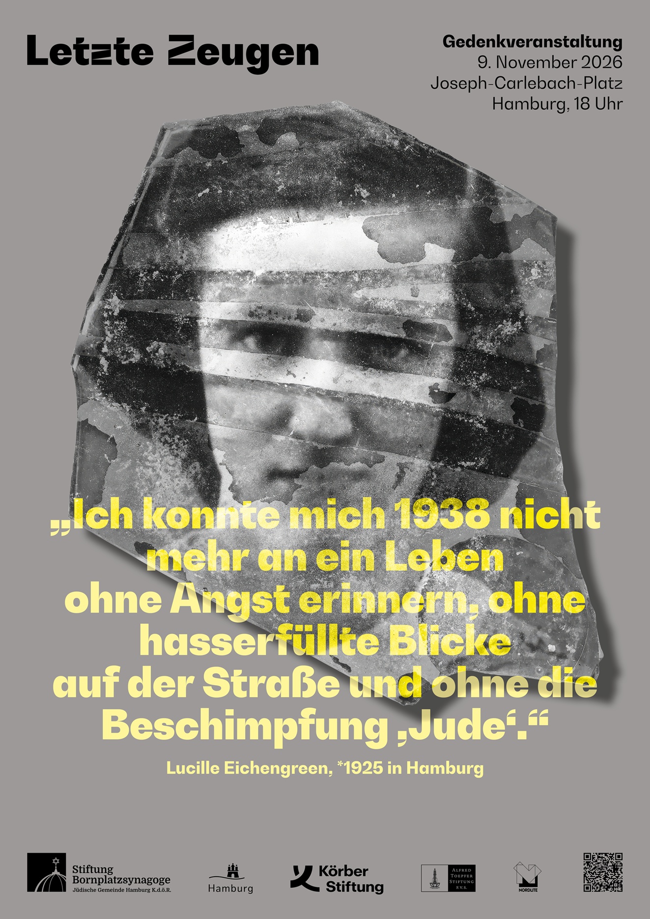 LETZTE ZEUGEN Gedenkveranstaltung