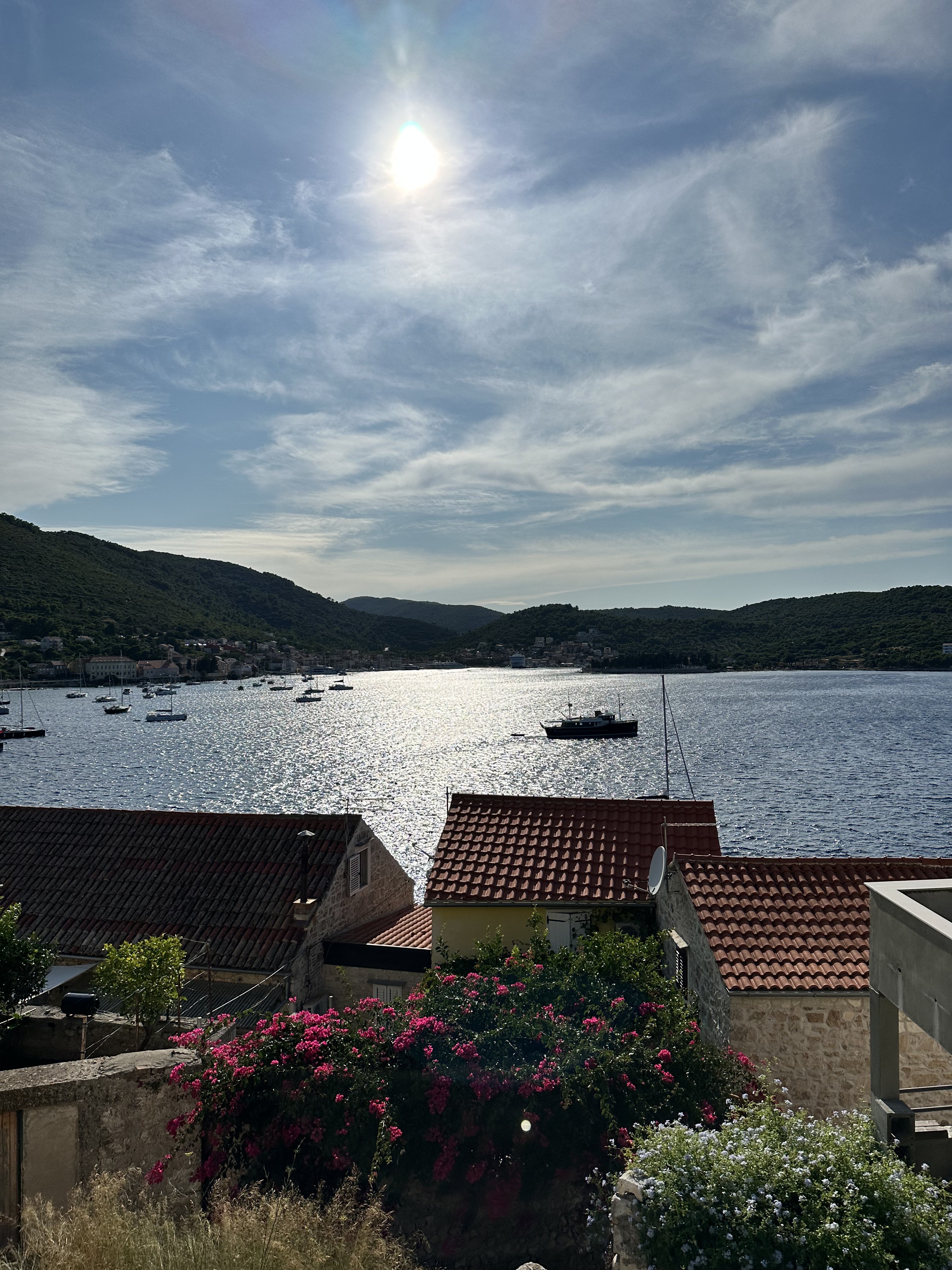 Sunset over the bay, Croatia 2023