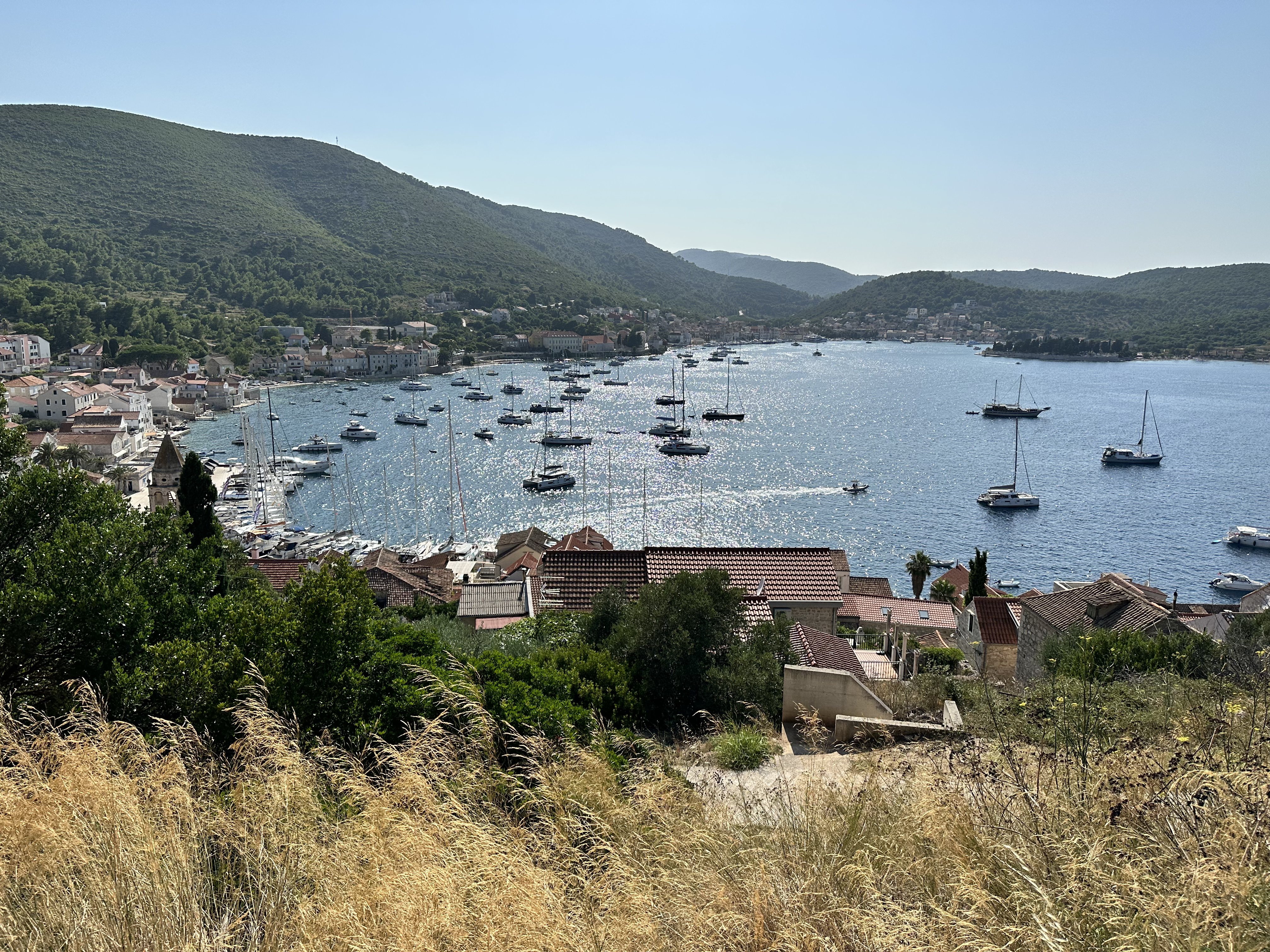Harbor bay view, Croatia 2023